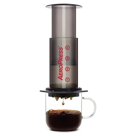 Flash Deals - 60% OFF AeroPress Coffee and Espresso Maker with Tote Bag - Quickly Makes Delicious Coffee Without Bitterness - 1 to 3 Cups Per Press