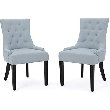 Christopher Knight Home Hayden Fabric Dining Chairs, 2-Pcs Set, Light Sky