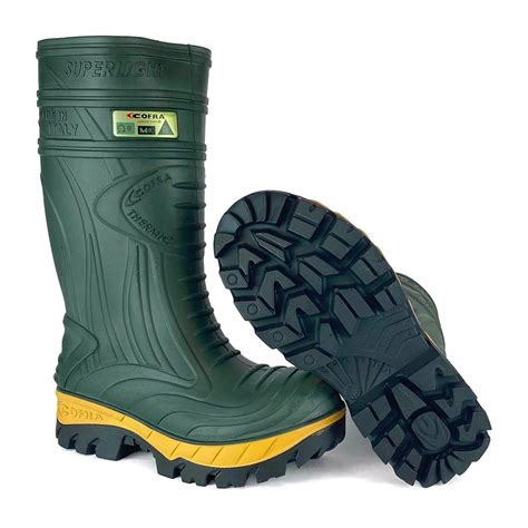 Cofra 00040-CU8.W10, 5 Thermic Metguard EH PR Safety Boots, 10.5, Dark Green