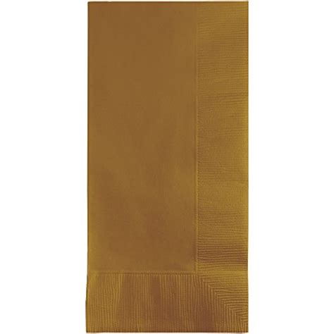 Black Friday - 40% OFF Creative Converting Touch of Color 100 Count 2-Ply Paper Dinner Napkins, Glittering Gold