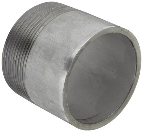 New Arrivals Dixon PNS3000 Stainless Steel 304 Pipe and Welding Fitting, Nipple, 3" NPT Male, 3" Length