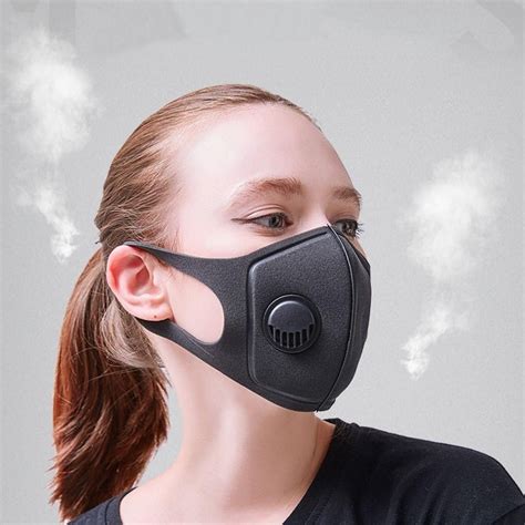 Best Cyber Deals 🔥 Dust Mask, 2PCS Washable Reusable Cotton Anti Pollution PM2.5 Mask Face Mouth Mask with 2pcs Activated Carbon Filter