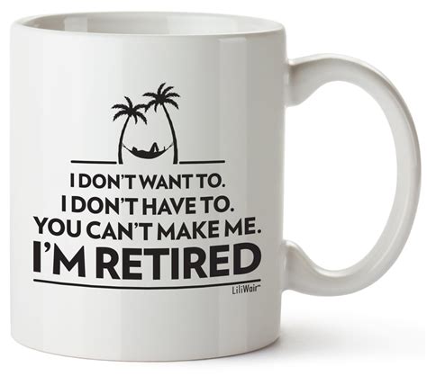 Funny Retirement Gifts for Women Men Dad Mom. Retirement Coffee Mug Gift. Retired Schedule Calendar Mugs for Coworkers Office & Family. Unique Novelty Ideas for Her Nurses Navy Air Force Military Gag