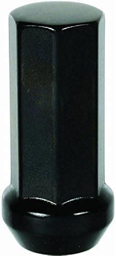 🛒 Crazy Deals KICS WHPF1BL42 Kyokugen Heptagon Black 42mm Length (12mm x 1.5 Thread Size) Lug Nut, (Set of 20)
