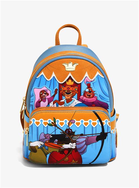 Loungefly Robin Hood Mini-Backpack, Multicolor