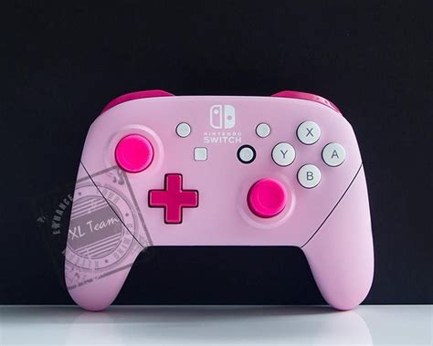 Weekly Top Pastel Pink Custom Pro Controller for Nintendo Switch