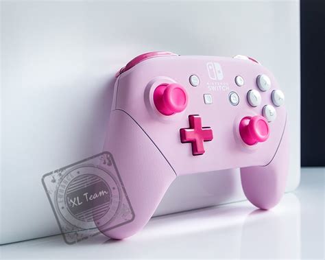 Weekly Top Pastel Pink Custom Pro Controller for Nintendo Switch