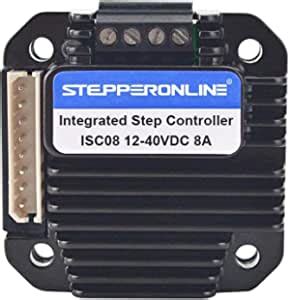 STEPPERONLINE Integrated Stepper Motor Controller 3-8A 12-40VDC for NEMA 23,24,34 Stepper Motor
