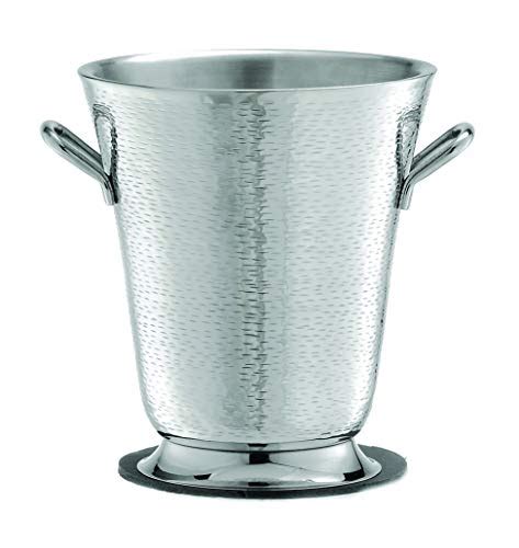 TableCraft RWB119 Remington Collection Stainless Steel Double Wall Bucket, 8.75-Inch by 9.75-Inch